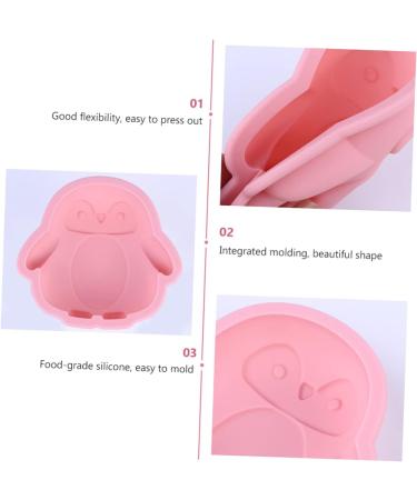 FELTECHELECTR 2pcs Baking Mold Molds Penguin-Shape Cartoon Cake Silicone - Buy Online on GoSupps.com