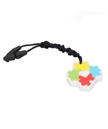 Chewy Necklace  Silicone Healthy Sensory Chew Necklace Develop Motor Skills for Growth
