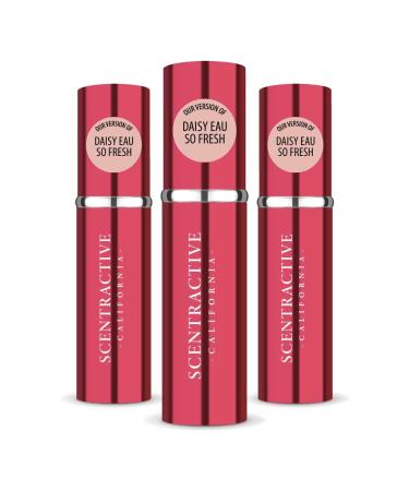 CA Perfume Impression of M. Jacobs Daisy Eau So Fresh For Women Replica Version Fragrance Dupes Concentrated Long Lasting Eau de Parfum Spray Refillable Atomizer Bottle 0.17 Fl Oz/5ml-X3 M. JACOBS DAISY EAU SO FRESH IMPRESSION 0.51 Fl Oz (Pack of 1)