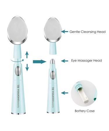 TOUCHBeauty Sonic Eye & Facial Care System | Reduce Dark Circles & Puffiness | Gentle Cleansing Brush | Shop Internationally - Buy Online on GoSupps.com