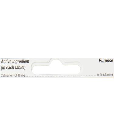 Zyrtec 10mg Cetirizine HCl Antihistamine Tablets 3ct - Travel Size - Buy Online on GoSupps.com