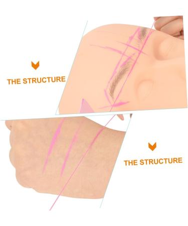 Healeved 5pcs Premium Eyebrow Corrector Eyebrow Positioning Ruler Eyebrow Thread Tool Eyebrow Mapper Tool Ink - Buy Online on GoSupps.com