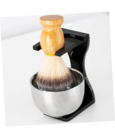 PopetPop 4-Piece Safety Razor Stand Set | Stylish Black Shaving Holder for Men | Durable Acrylic Shaving Accessories | Perfect for Home & Desk | 12x7.2cm - Buy Online on GoSupps.com