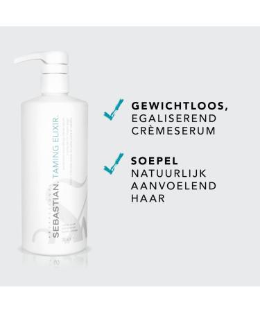 Sebastian Flow Taming Elixir Antifrizz Serum 500 ml Glasses Shiny Gold One Size for Women - Buy Online on GoSupps.com