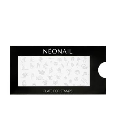 Neonail Stamping Plate 24 - Stamping Platte - Stencils Plate - Nail Art - Nail Design - Nail Stamp Schablone - French Nails Stencil - Nail Art Stamp