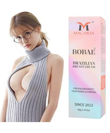 MACARIA Bobae Breast Enhance Cream | Breast Enhancement Cream | Bust Firming Lifting Cream Breast Massage Upsize Cream Breast Growth Enlargement Lotions Body Cream Gifts for Women