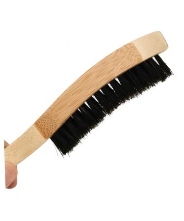 Frcolor 3-Pack Wooden Beard Brush for Men | Mustache Comb & Stubble Brush | Hairdresser Styling Tool | Bamboo Care Oil Brush - Buy Online on GoSupps.com