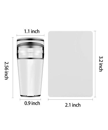 French Nail Stamper Set - Clear Silicone Stamping Jelly with Scraper for DIY Nail Art - Transparent, No Misplacement - Nail Manicure Kit - Buy Online on GoSupps.com