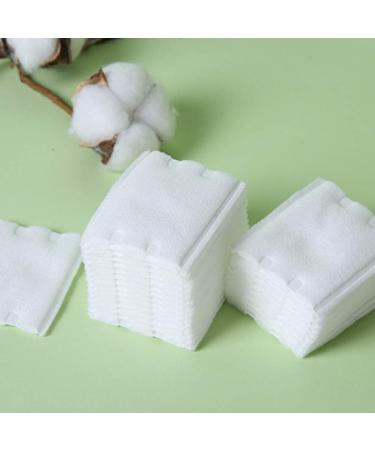 Minkissy Cotton Pads - Makeup Remover Squares for Baby & Cosmetic Use | 222 Soft Vlies Cushions - Buy Online on GoSupps.com
