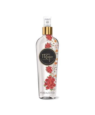 Maja Classic Perfumed Body Mist, Delicately Scented to refresh your Body with Flowers Essential Oils, Transparent, 8.1 Fl Oz, Spray Bottle