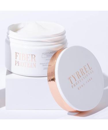 Tyrrel Professional Fiber Protein Hair Mask for Women - Reducing Hair Loss Treatment | For Damaged, Chemically Treated Hair | Daily Hydration & Recovery - 8.8 oz - Buy Online on GoSupps.com