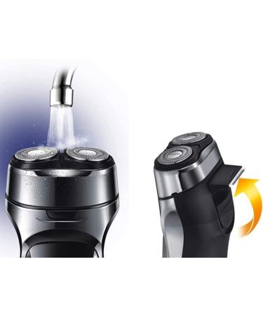 Buy Wet & Dry Electric Razors for Men - Cordless Rotary Shaver with Pop-Up Trimmer | Easy Shaving & Storage - Global Shipping Available - Buy Online on GoSupps.com
