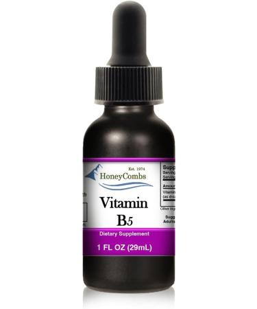 HoneyCombs Liquid Drops 1oz Each Save 10% - High Potency Thiamine Vitamin B1 Extract + Vitamin B5 (Pantothenic Acid) + Vitamin B6 (Pyridoxine) - Buy Online on GoSupps.com