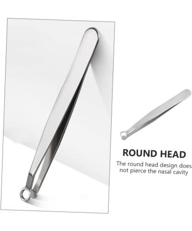 Precision Nose Hair Clip & Splinter Removal Tool | Facial Hair Grooming & Trimming | 1pc Steel Hairpin - Buy Online on GoSupps.com