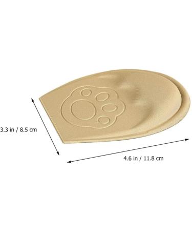 4 Pairs Forefoot Cushion Pads for High Heels Breathable Half Insole Metatarsal Inserts with Mini Spray Bottle Holder - Buy Online on GoSupps.com