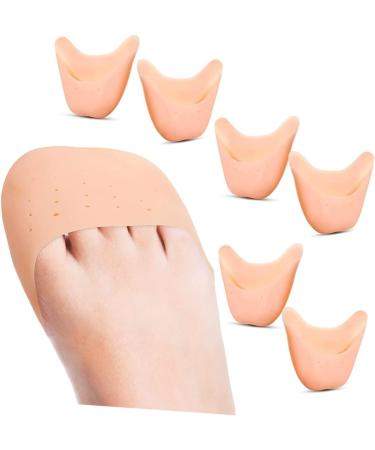 FRCOLOR 6pcs Toe Protector & Big Shoe Fillers - Silicone Heel Protector & Metatarsal Pads for Women | Durable Shoe Inserts & Accessories - Buy Online on GoSupps.com