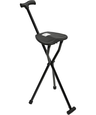 YIPONYT 2-in-1 Portable Walking Stick Walking Stick with Seat Foldable Chair Hiking Stick Lightweight Aluminum Easy Carry Anti-Slip and Supports up to 249.12lbs - Buy Online on GoSupps.com