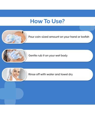 1% Salicylic Acid Exfoliating Body Wash - Smooths Rough Skin Reduces Body Acne | 8.45 Fl Oz - Buy Internationally - Buy Online on GoSupps.com