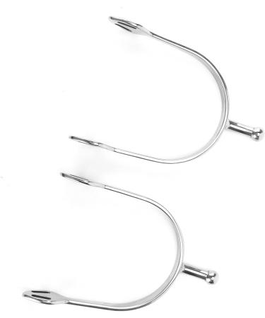 2PCS Horse Spurs West Cowboy Horse Boot Spurs Round Head English Spur Harmless to The Horse for Horsemanship Lovers - Buy Online on GoSupps.com