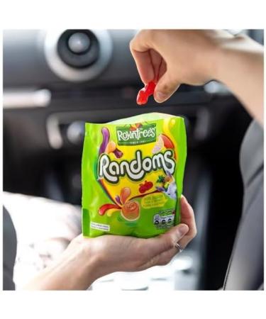 3 x Rowntree's Randoms Sweets Sharing Bag 150g Delicious Tasty And Twisty Treat Gift Hamper For Birthday Christmas Easter Sold By Kidzbuzz - Buy Online on GoSupps.com