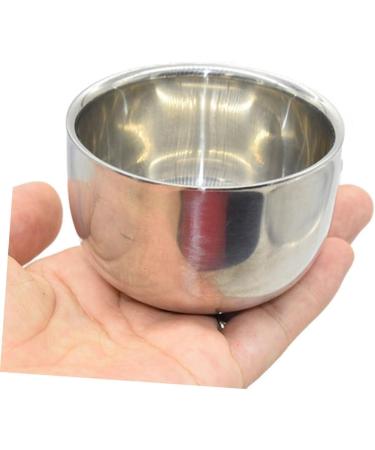 FRCOLOR 2-Pack Stainless Steel Impact Bowl for Shaving | Rustproof Shaving Foam Cup & Razor Accessories | Perfect for Men s Grooming - Buy Online on GoSupps.com