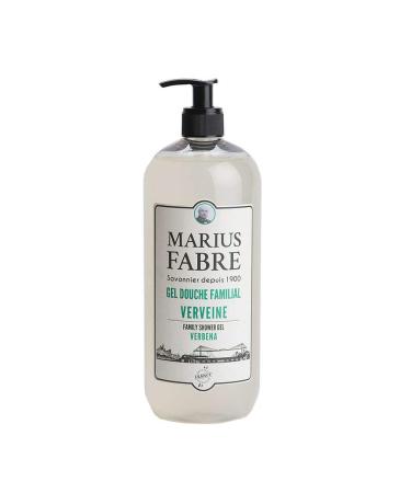 Marius Fabre Verbena Family Shower Gel 1L - Natural Fragrance | Shop Internationally - Buy Online on GoSupps.com