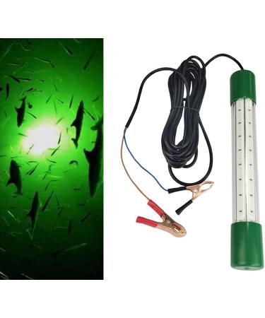 TIMMRAIN Green Fishing Light 12V LED Submersible Fishing Light,Night Ice Fishing Light Attractants with 6M Power Cord