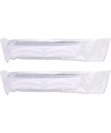 Alomejor 100 Autocollants Jetables pour Pochoirs Sourcils Mod les Adh sifs Hygi niques S rs pour la Mise en Forme Sym trique des Sourcils Adapt s Toutes les Formes et Tailles de Visage (C) - Buy Online on GoSupps.com