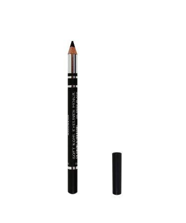 Makki Soft Kohl Eyeliner Pencil - Deep Black - Long Lasting - Very Classic Eyeliner