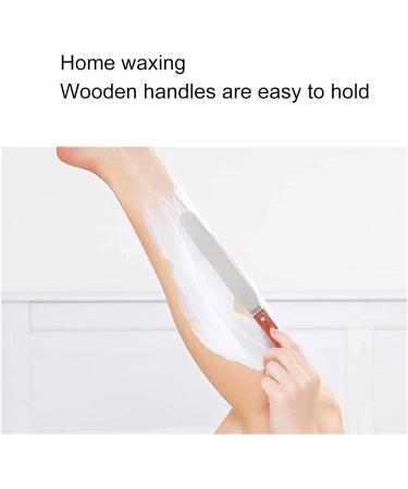 Straight Hair Removal Sticks Convenient Safe Washable Metal Waxing Applicator Multipurpose Comfortable for Home for Salons - Buy Online on GoSupps.com