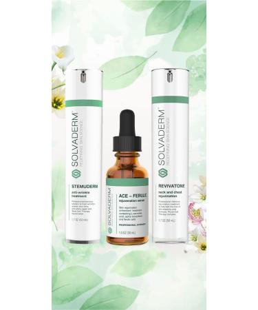 Solvaderm Radiance Recharge Bundle - Evenly-Toned, Supple, and Protected Skin (Pack of 3) - Buy Online on GoSupps.com