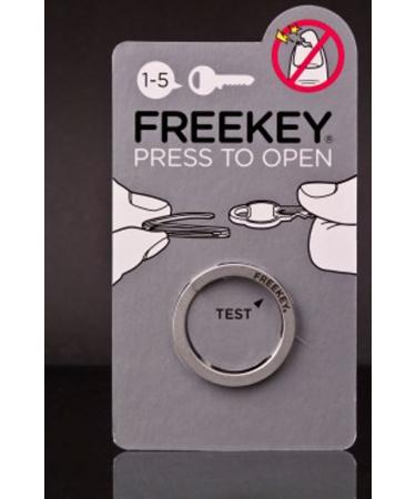 Drosselmeyer Freekey keyring Slim Press-to-open freekey nail protector