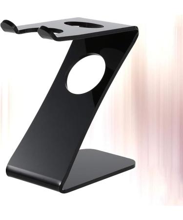 Buy Razor and Brush Holder Stand for Shower - Men's Shaving Brush Stand in Black | International Shipping Available - Buy Online on GoSupps.com
