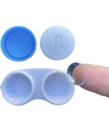 SUUM Colored Contact Lens Holder - 20 Pieces in 5 Colors | Durable & Stylish Cases for Contact Lenses - Buy Online on GoSupps.com