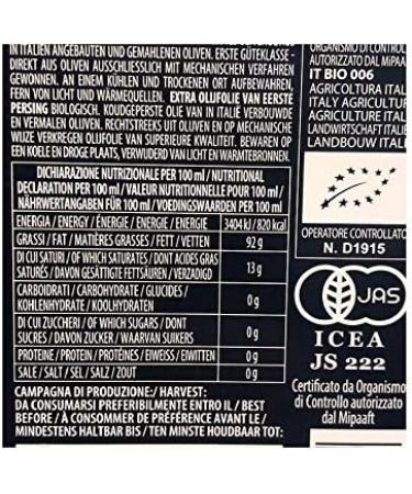  Manfredi Barbera Lorenzo Organic Extra Virgin Olive Oil Gift Box No. 3 AOP Val di Mazara 500 ml - Buy Online on GoSupps.com