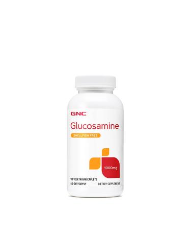 GNC Glucosamine 1000mg - 90 Vegetarian Caplets