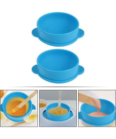 FOMIYES 8 STK Silicone Mixing Bowls - Foldable & High-Temperature Resistant - Collapsible Beauty Tools & Cookware - Blue - 13.2x11cm - Buy Online on GoSupps.com