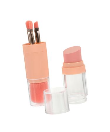 Didiseaon 1 Set 5-in-1 Makeup Brush Cosmetics Brush Makeup Application Brush Highlighter Makeup Brush Foundation Brush Lady Makeup Brush Blush Powder Plastic Pink Concealer Miss