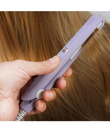 2 in 1 Mini Ceramic Tourmaline Hair Straightener Flat Iron - 4 Stylish Colors | International Shipping Available - Buy Online on GoSupps.com