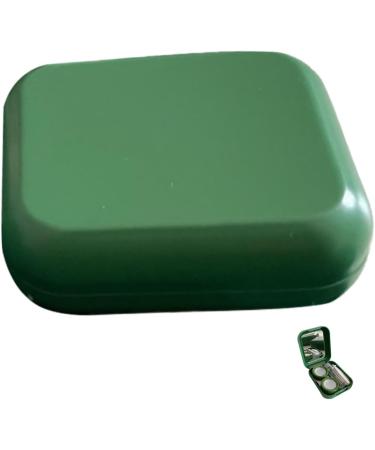 Solustrie Small Contact Lens Container with Mirror - Travel-Friendly Korean Organizer for Colored Contact Lenses - Durable Plastic Case for International Shipping - Buy Online on GoSupps.com