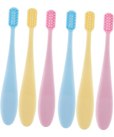 Minkissy 18-Part Infant Toothbrush Set | Soft Fur Children's Cleaning Brushes & Travel Tongue Scraper in Earth Colors - Buy Online on GoSupps.com