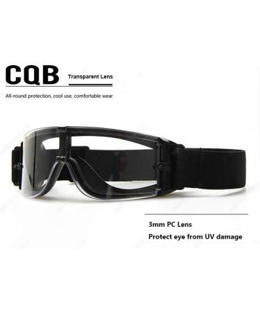 Airsoft Tactical Safety Glasses | Military Goggles with Interchangeable Lens for Paintball, Hunting, Shooting | Eye Protection Equipment - Buy Online on GoSupps.com