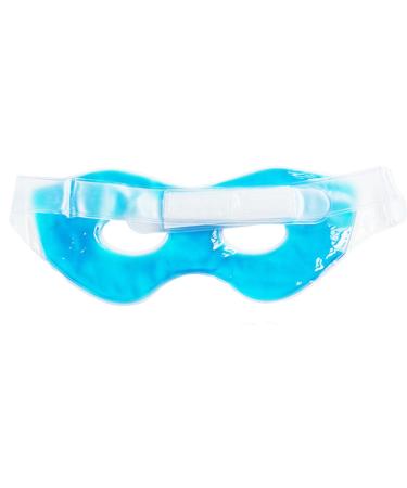 5 Ice Packs for Eyes - Reusable Cold Packs for Dry Eyes | Hollow Eye Cooling Cover for Woman Sleeping Headaches Skin Care Blue Ytger