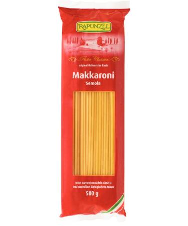 Rapunzel Rapunzel Makkaroni Organic Semolina 500 g