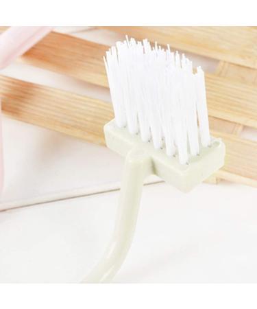 Toilet for Rim Edge Brush Bow Curved Flush Brush Bathroom Suppl Toilet Bowl Brush and Holder - Buy Online on GoSupps.com