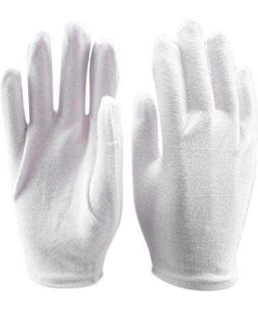 minkissy 18 Pairs Moisturizing Gloves Industrial Gloves Safety Work Gloves Jewelry Inspection Gloves Cotton Gloves for Dry Hands Beauty Gloves Spa Gloves Hand Care Gloves White Cosmetic - Buy Online on GoSupps.com