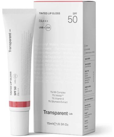 TINTED LIPGLOSS ROSE - Tinted moisturizing lip balm with SPF50 - Buy Online on GoSupps.com