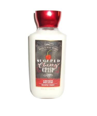 Bath and Body Works Sugared Cherry Crisp Lotion 8 oz - Full Size | Moisturizing Body Lotion - Buy Online on GoSupps.com
