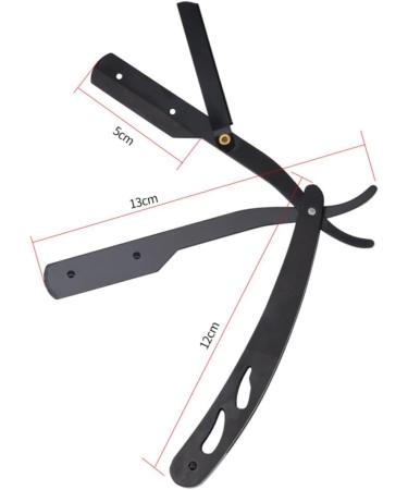 Fomiyes Vintage Razor Holder - Rustproof Metal Manual Razor for Men | Ideal for Hairdressers & Lawn Care - Buy Online on GoSupps.com