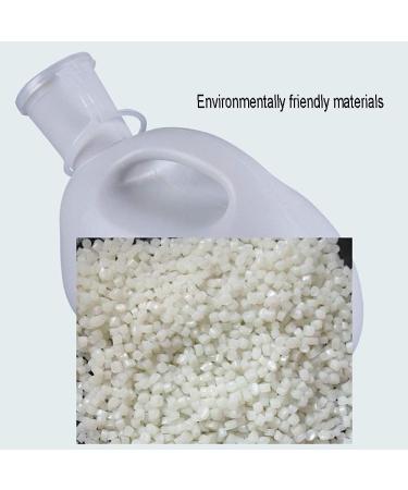 Urinal 2 L Male with Cover Emergency Use ABS Material Portable Urine Collector Senior/Home/Hospital-Blue (Color : White) - Buy Online on GoSupps.com